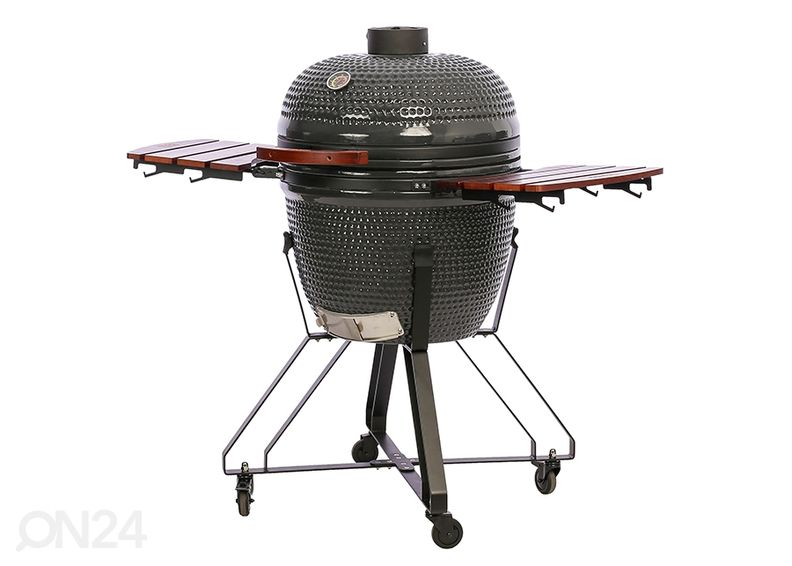 Grilli TunaBone Kamado Classic TBG23GRAY-01, 23", tummanharmaa kuvasuurennos