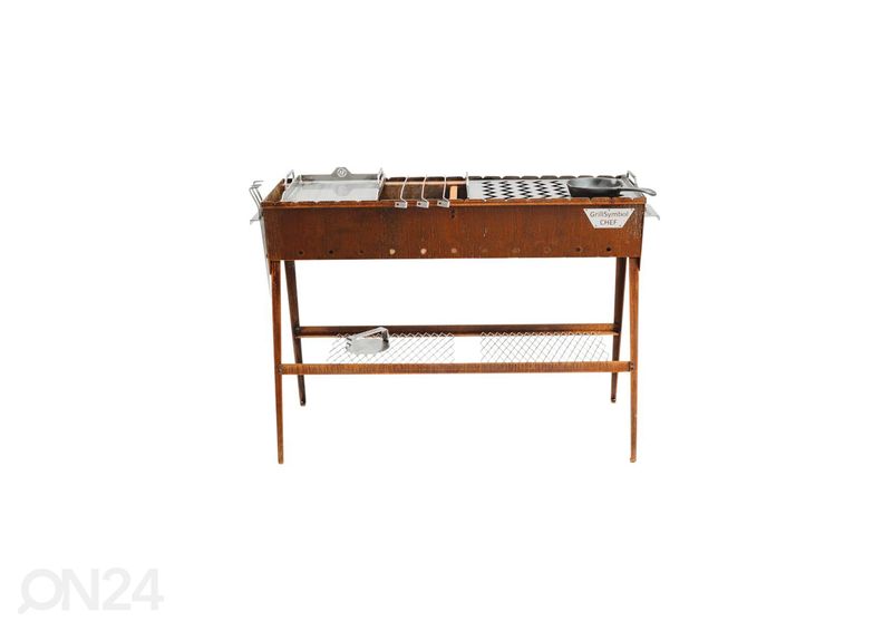 GrillSymbol hiiligrilli Naked Chef XL kuvasuurennos