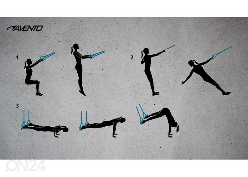 Harjoitusvälinesetti Avento kuvasuurennos