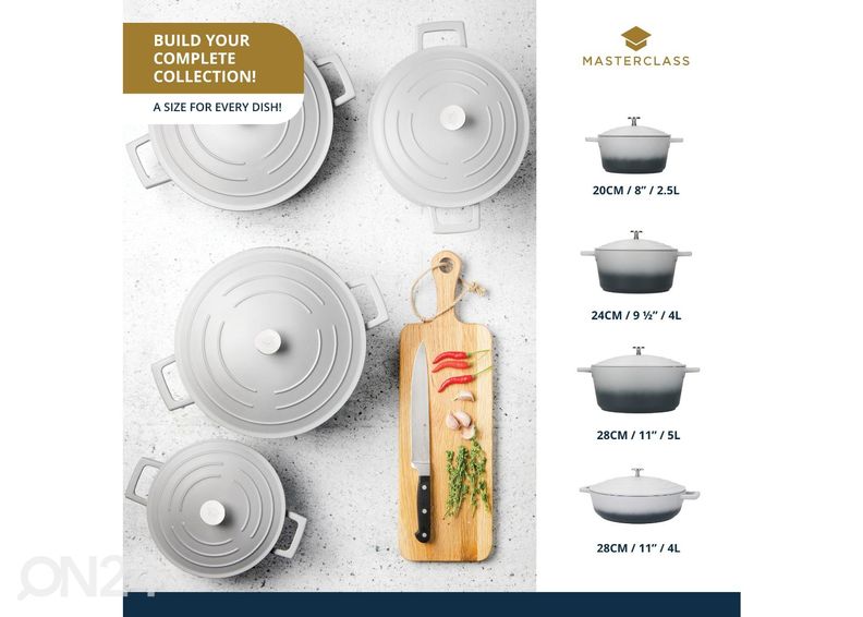 Haudutuskattila MasterClass 5 L kuvasuurennos