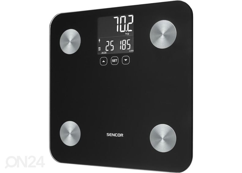 Henkilövaaka SBS6026BK, musta kuvasuurennos