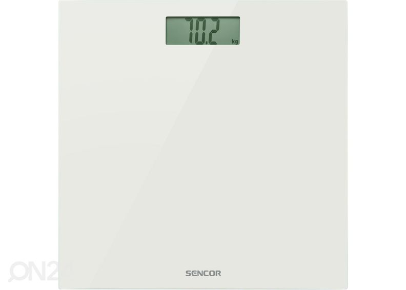 Henkilövaaka Sencor SBS2301WH, valkoinen kuvasuurennos