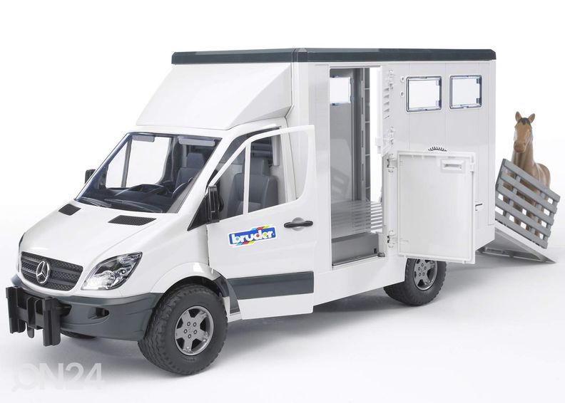 Hevoskuljetusauto MERCEDES-BENZ kuvasuurennos