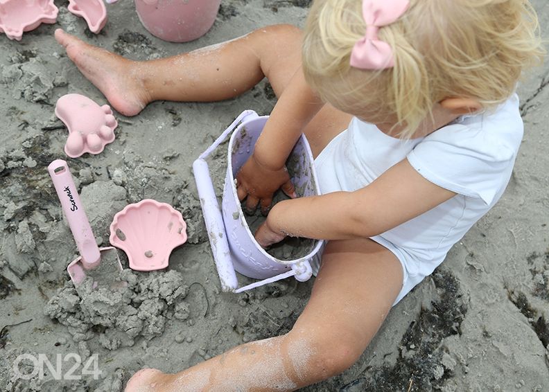 Hiekkamuotit, vaaleanpunainen kuvasuurennos