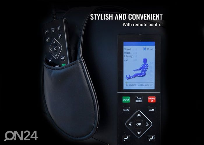 Hierontatuoli GESS Rolfing GESS-792 musta kuvasuurennos