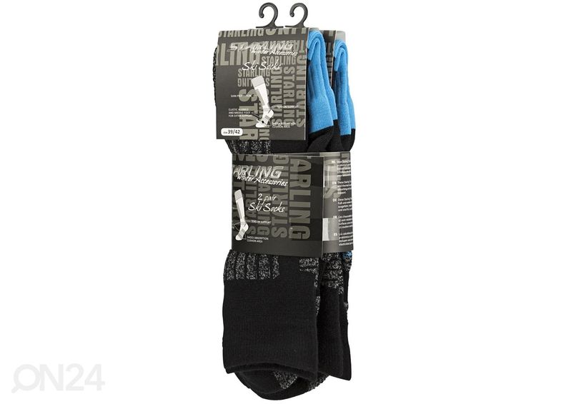 Hiihtosukat Whistler Starling 2 paria kuvasuurennos