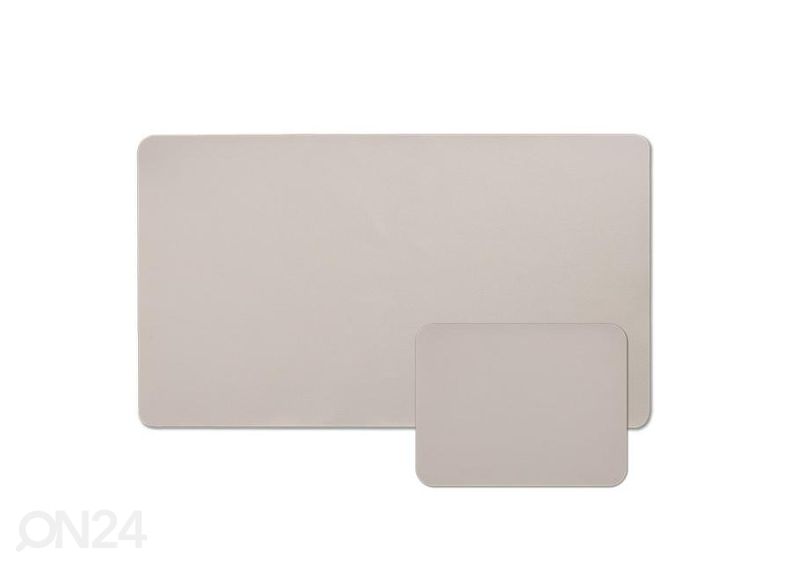 Hiirimatto, keinonahkaa, kermanvaalea kuvasuurennos