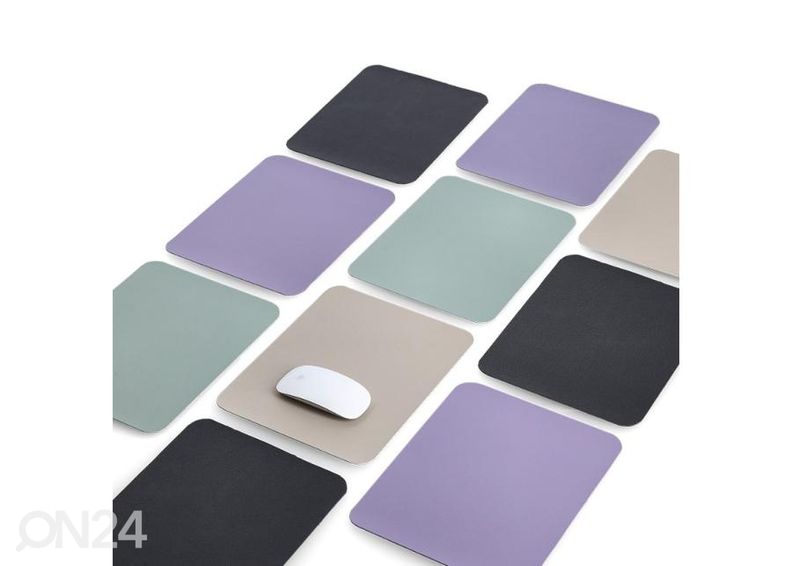 Hiirimatto, keinonahkaa, kermanvaalea kuvasuurennos