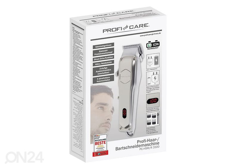 Hiustenleikkuri ProfiCare PCHSMR3100 kuvasuurennos