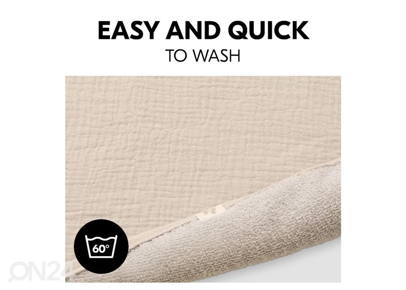 Hoitoalustan suoja / pyyhe 2in1 Hauck At Home kuvasuurennos