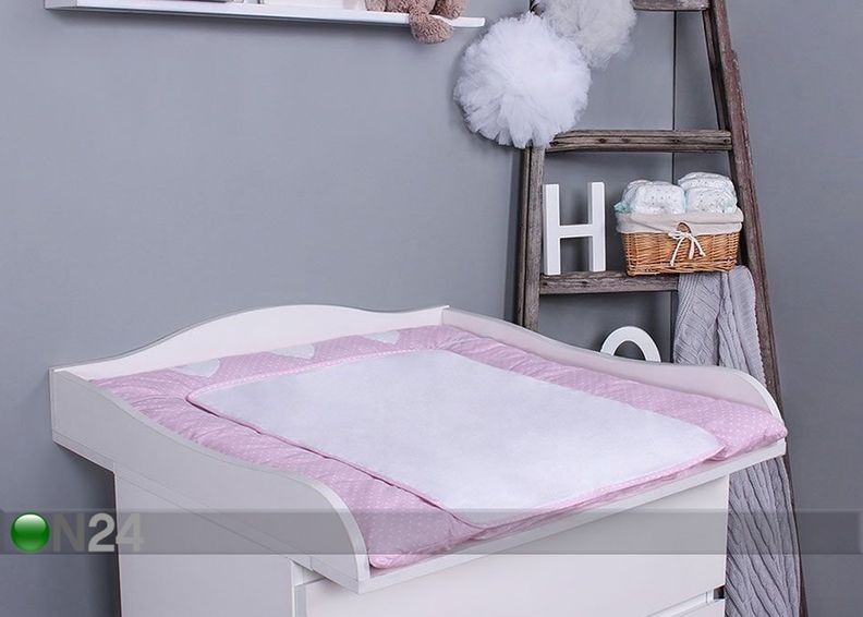 Hoitotason pehmuste LULANDO + 2 suojaa 75x85 cm kuvasuurennos