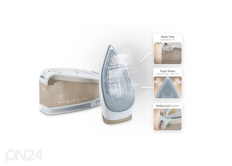 Höyrysilityskeskus Sencor SSI0810VT kuvasuurennos