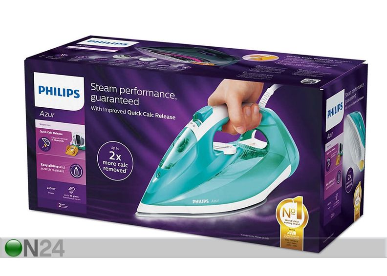 Höyrysilitysrauta Philips Azur kuvasuurennos
