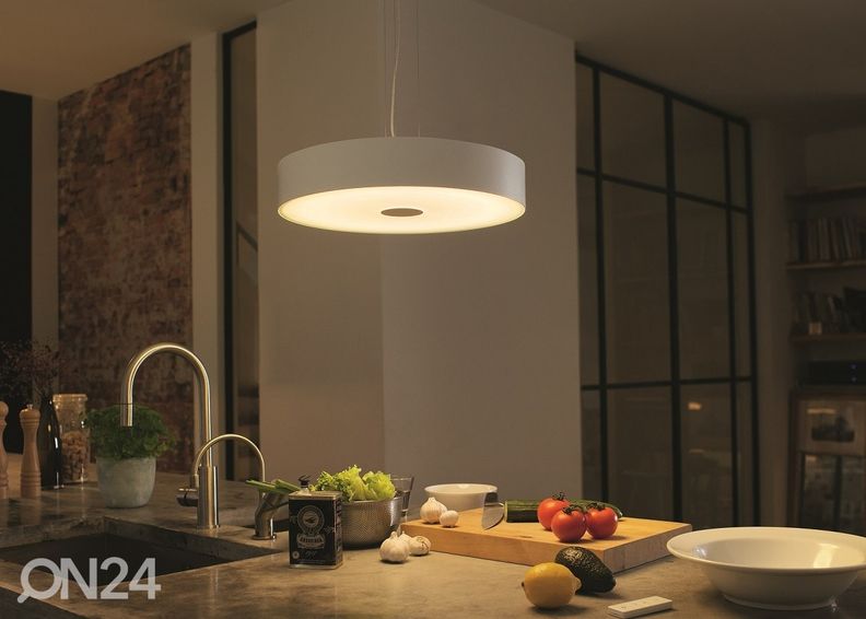 Hue White ambiance Fair riippuvalaisin 1x33,5 W valkoisella kaukosäätimellä kuvasuurennos