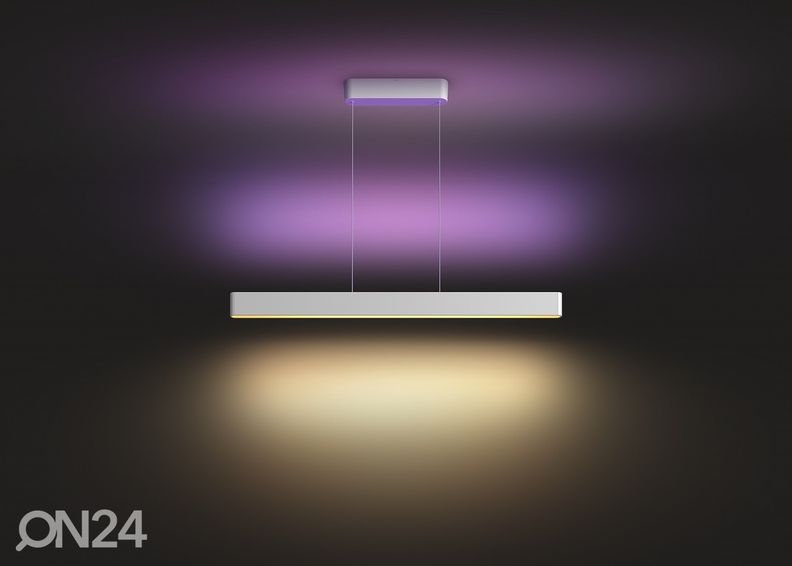 Hue White and Color ambiance Ensis valkoinen riippuvalaisin 2x39 W kuvasuurennos