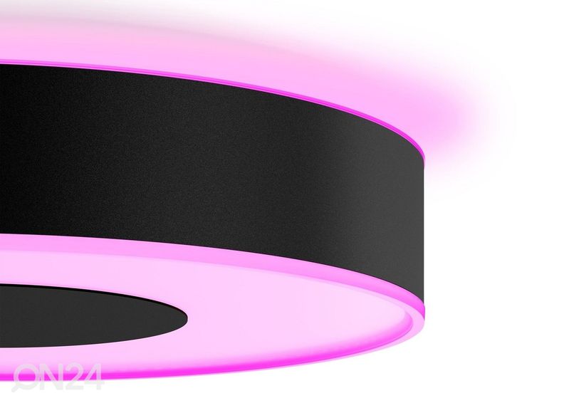 Hue White and Color ambiance Infuse M kattovalaisin musta kuvasuurennos