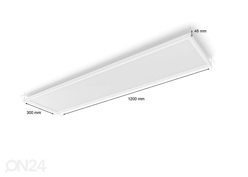 Hue White and Color ambiance Surimu älykäs paneeli suorakulmio kuvasuurennos