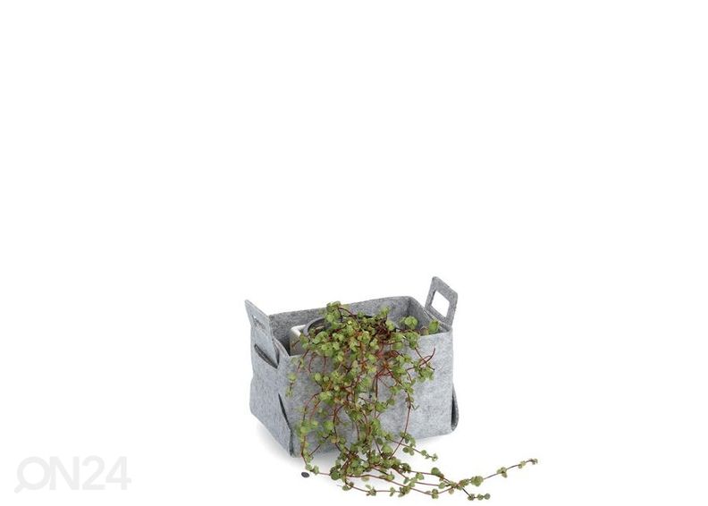 Huopa säilytyskori, harmaa kuvasuurennos