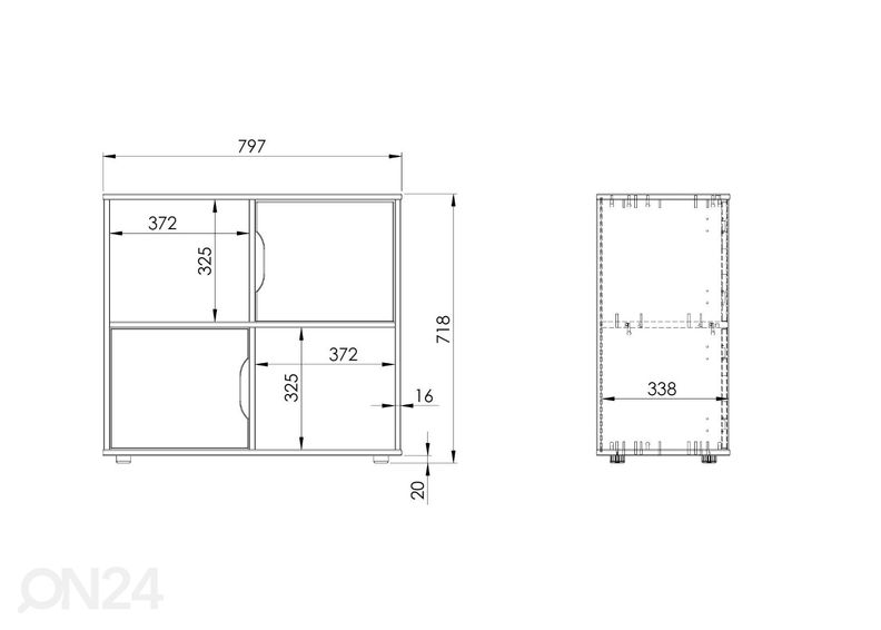 Hylly Robin kuvasuurennos