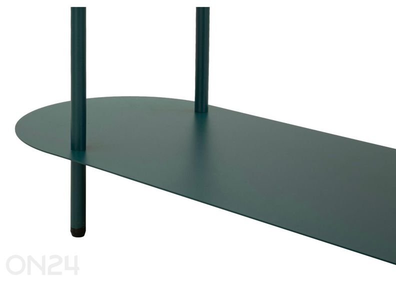 Hylly Saturno 118x31x139 cm, sinivihreä kuvasuurennos