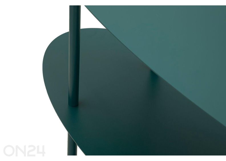 Hylly Saturno 118x34x82 cm, sinivihreä kuvasuurennos