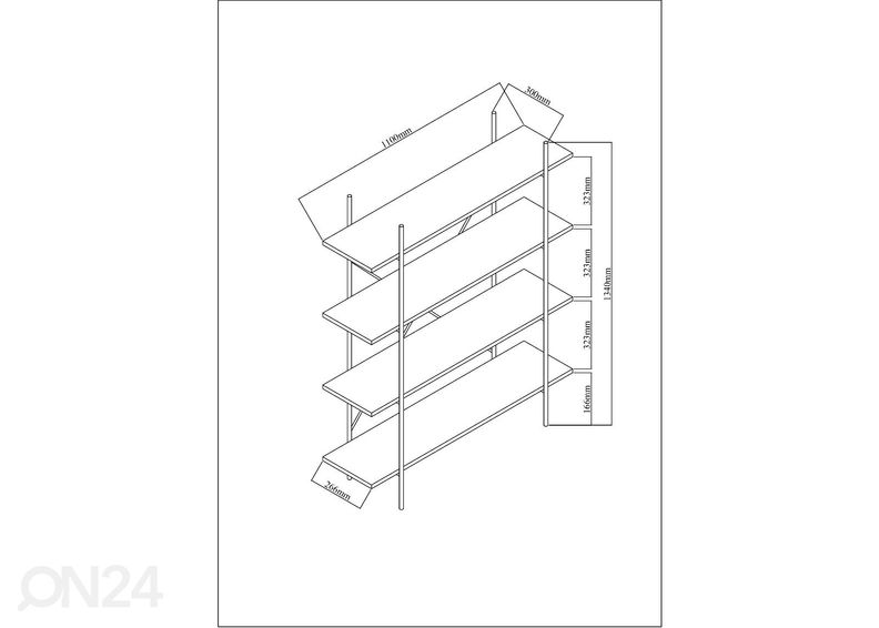 Hyllykkö Dakota kuvasuurennos