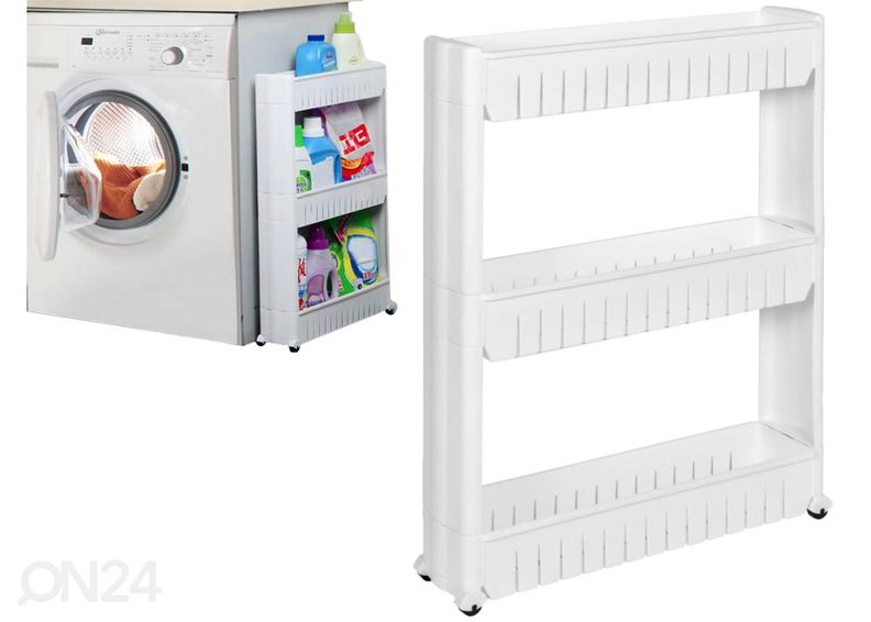 Hyllykkö pyörillä kuvasuurennos