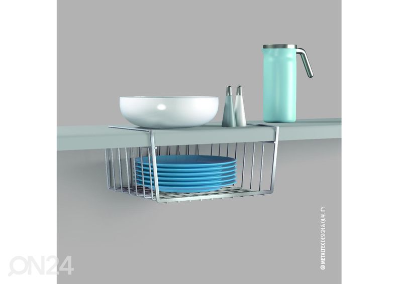 Hyllykori Kanguro 30, 30x26x14 cm, hopea kuvasuurennos