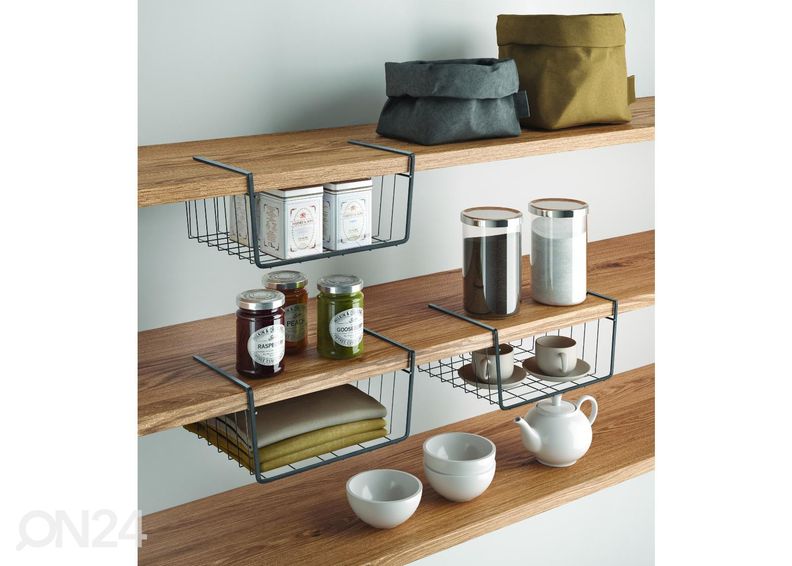 Hyllykori Kanguro 30, 30x26x14 cm, musta kuvasuurennos