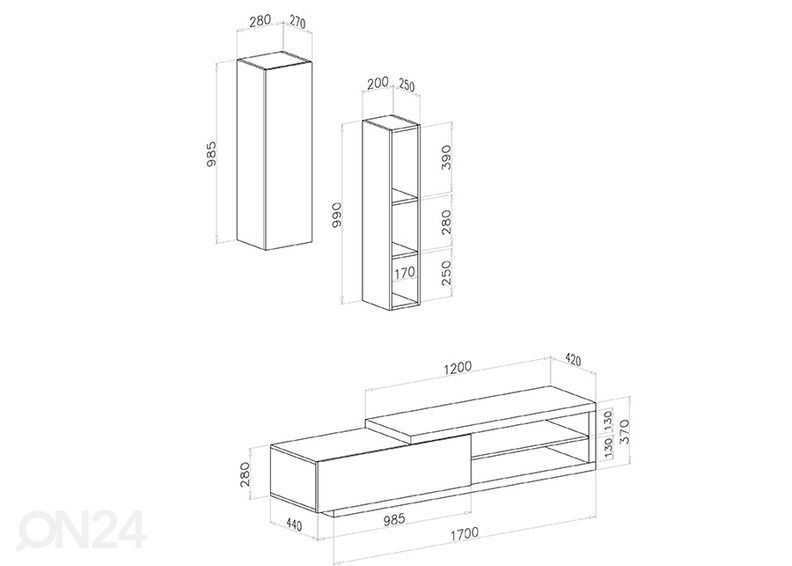 Hyllystö kuvasuurennos