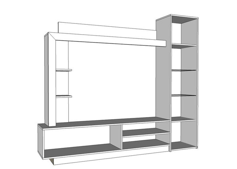 Hyllystö Toto kuvasuurennos