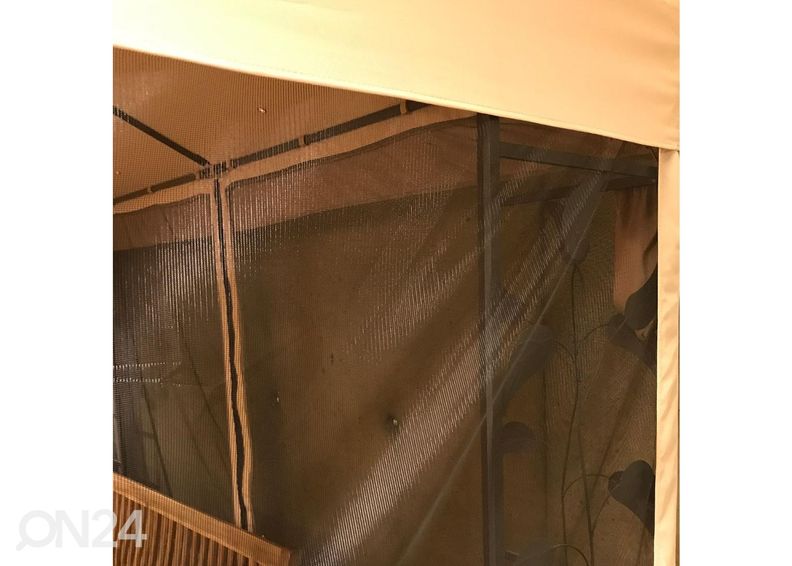 Hyönteisverkot pihakatokseen Leaf 3x3 m kuvasuurennos