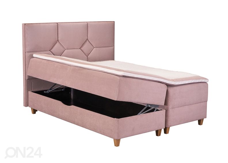 Hypnos jenkkisänky Pandora 180x200 cm Mosaiikki sängynpäädyllä kuvasuurennos