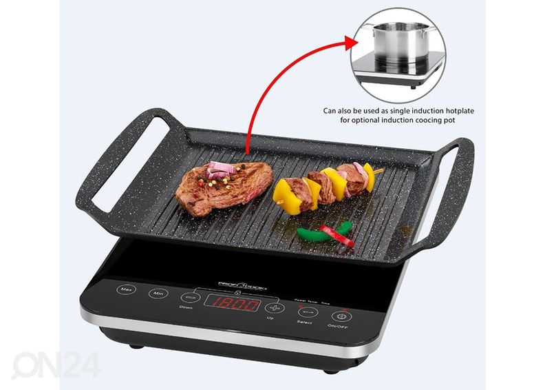 Induktio pöytäliesi grillillä ProfiCook kuvasuurennos