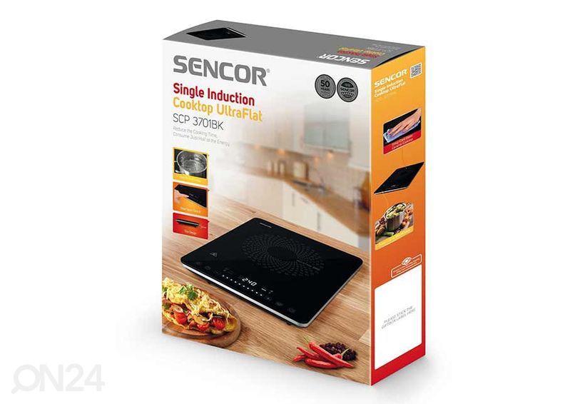Induktio pöytäliesi Sencor SCP3701BK kuvasuurennos