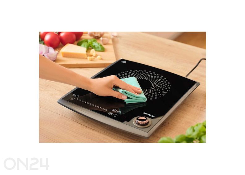 Induktiokeittotaso, 1 keittoalue, Sencor SCP3414GY kuvasuurennos
