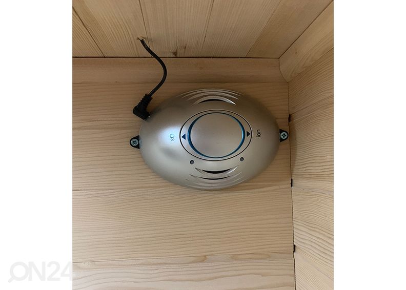 Infrapunasauna kahdelle, valkoinen kuvasuurennos