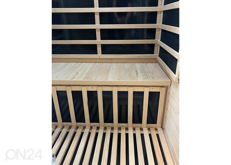 Infrapunasauna neljälle hengelle, valkoinen kuvasuurennos