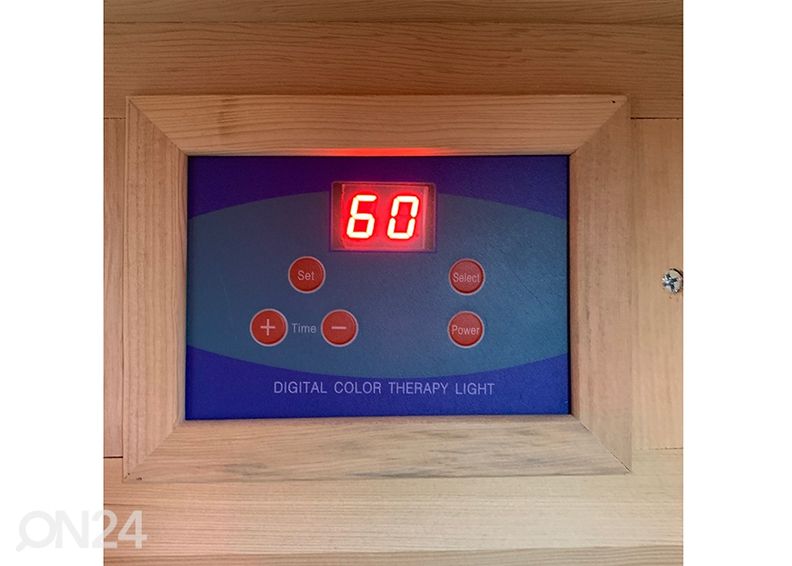 Infrapunasauna neljälle hengelle, valkoinen kuvasuurennos