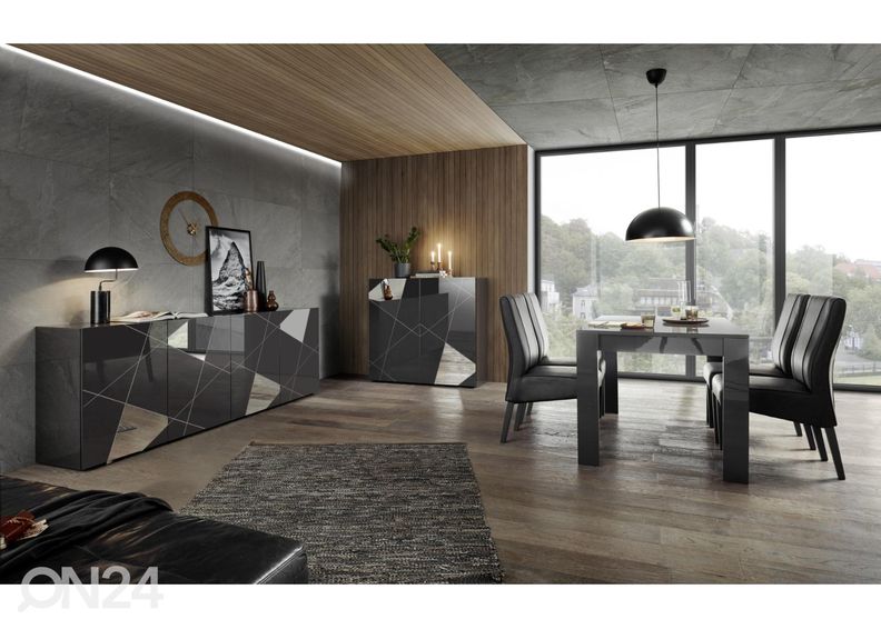 Iso lipasto Vittoria 09H 241 cm, musta kuvasuurennos