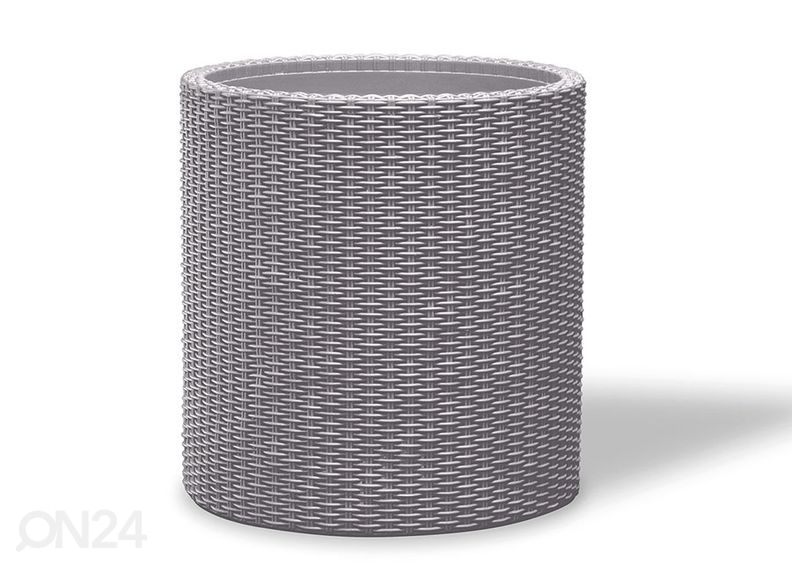 Istutusruukku Keter Cylinder Planter Small, beige kuvasuurennos