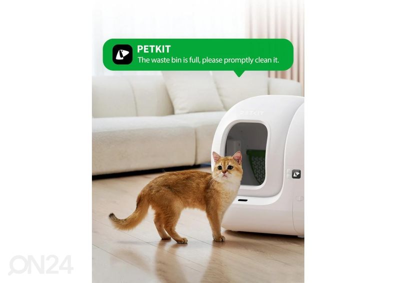 Itsepuhdistuva älykäs kissanhiekkalaatikko Petkit Pura MAX 2 kuvasuurennos