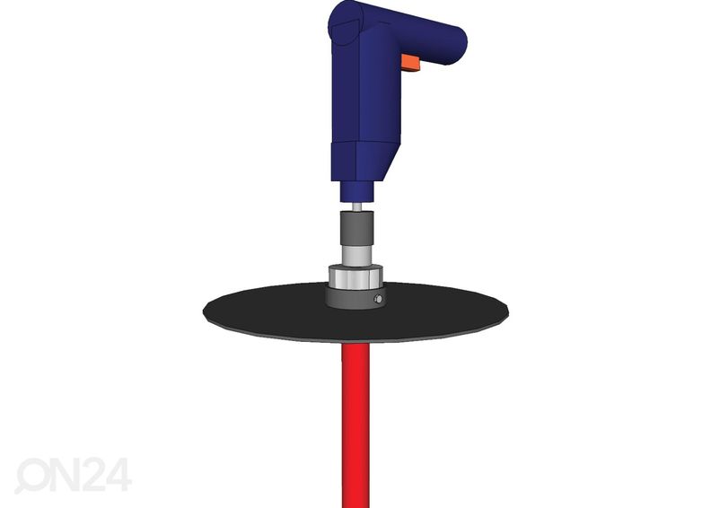 Jääkairan kierre 130 mm akkuporakoneelle kuvasuurennos