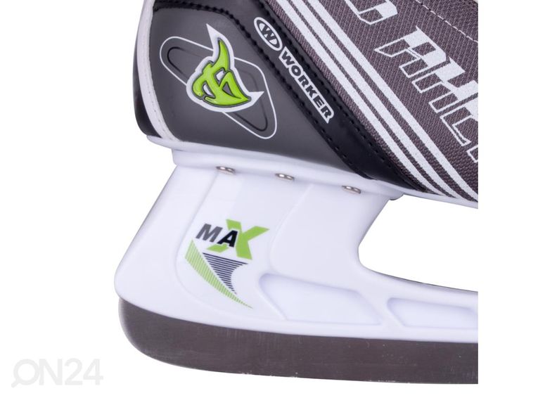 Jääkiekkoluistimet Skates Action Hiel kuvasuurennos