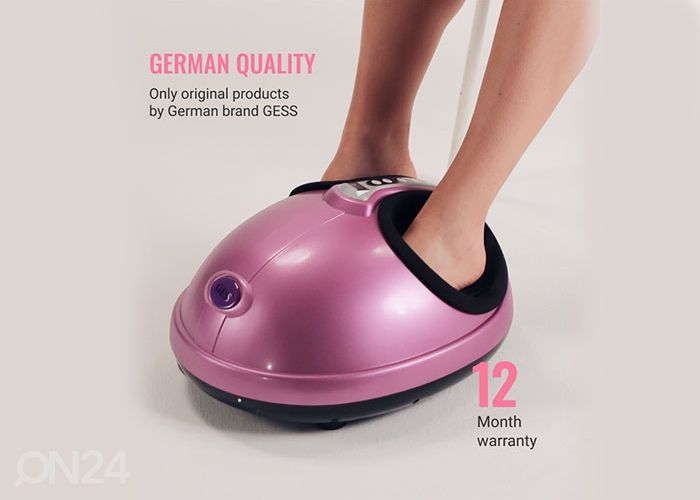 Jalkahierontalaite lämmittimellä GESS Boilder kuvasuurennos