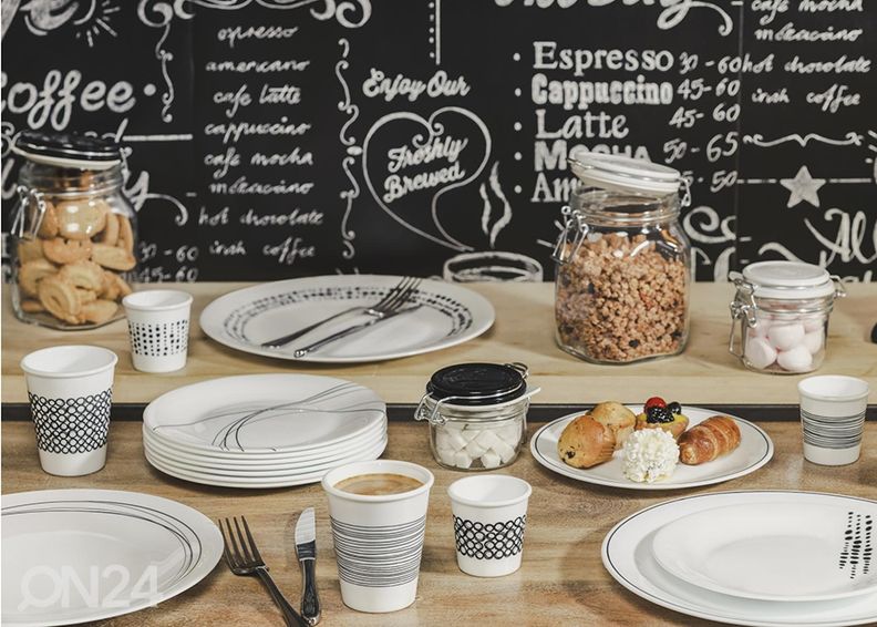 Jälkiruokalautanen Linee, Ø 20 cm, 4 kpl kuvasuurennos