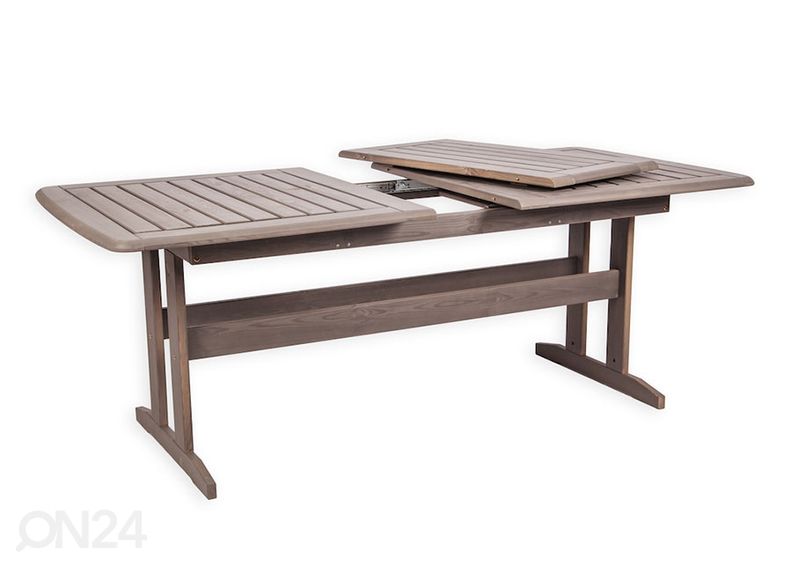 Jatkettava puutarhapöytä Bavaria 90x170-220 cm kuvasuurennos