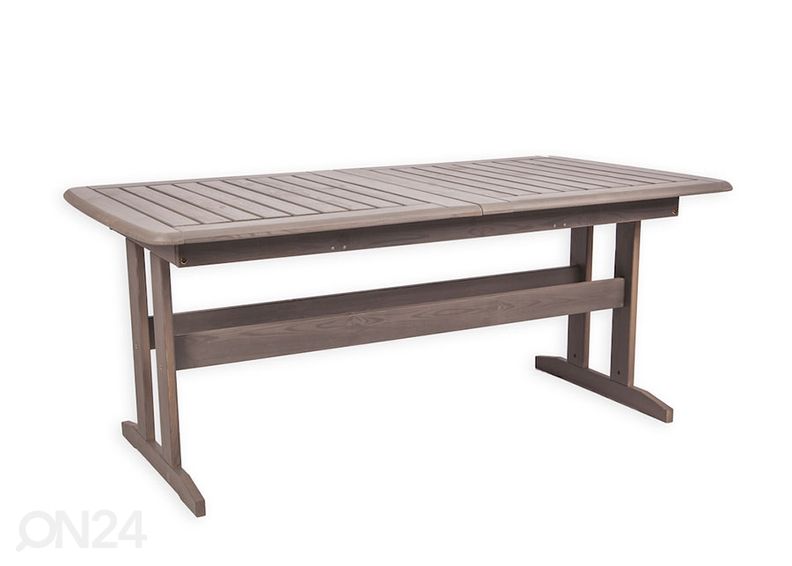 Jatkettava puutarhapöytä Bavaria 90x170-220 cm kuvasuurennos