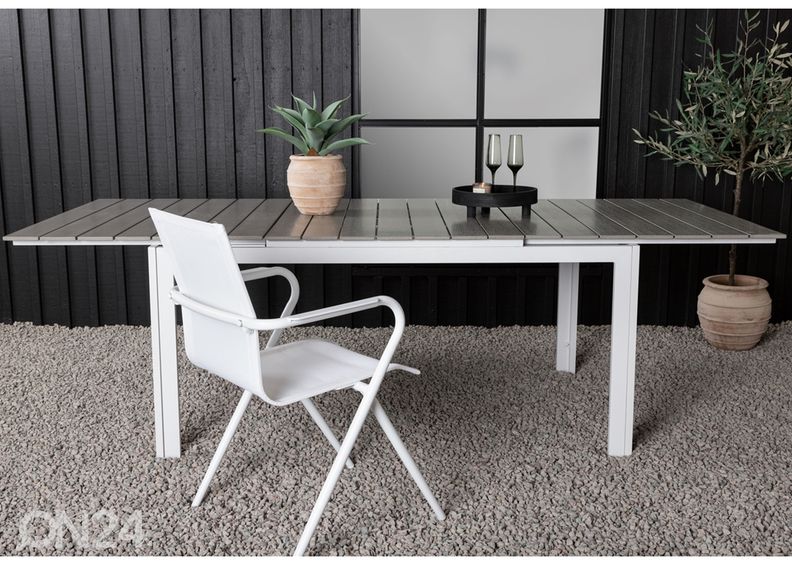 Jatkettava puutarhapöytä Levels 160/240 kuvasuurennos