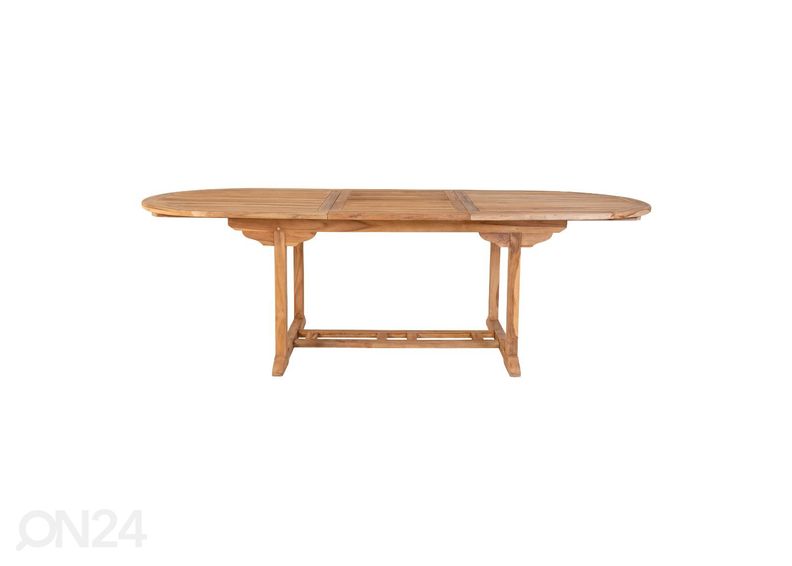 Jatkettava puutarhapöytä Nerja 180/240x90 cm kuvasuurennos